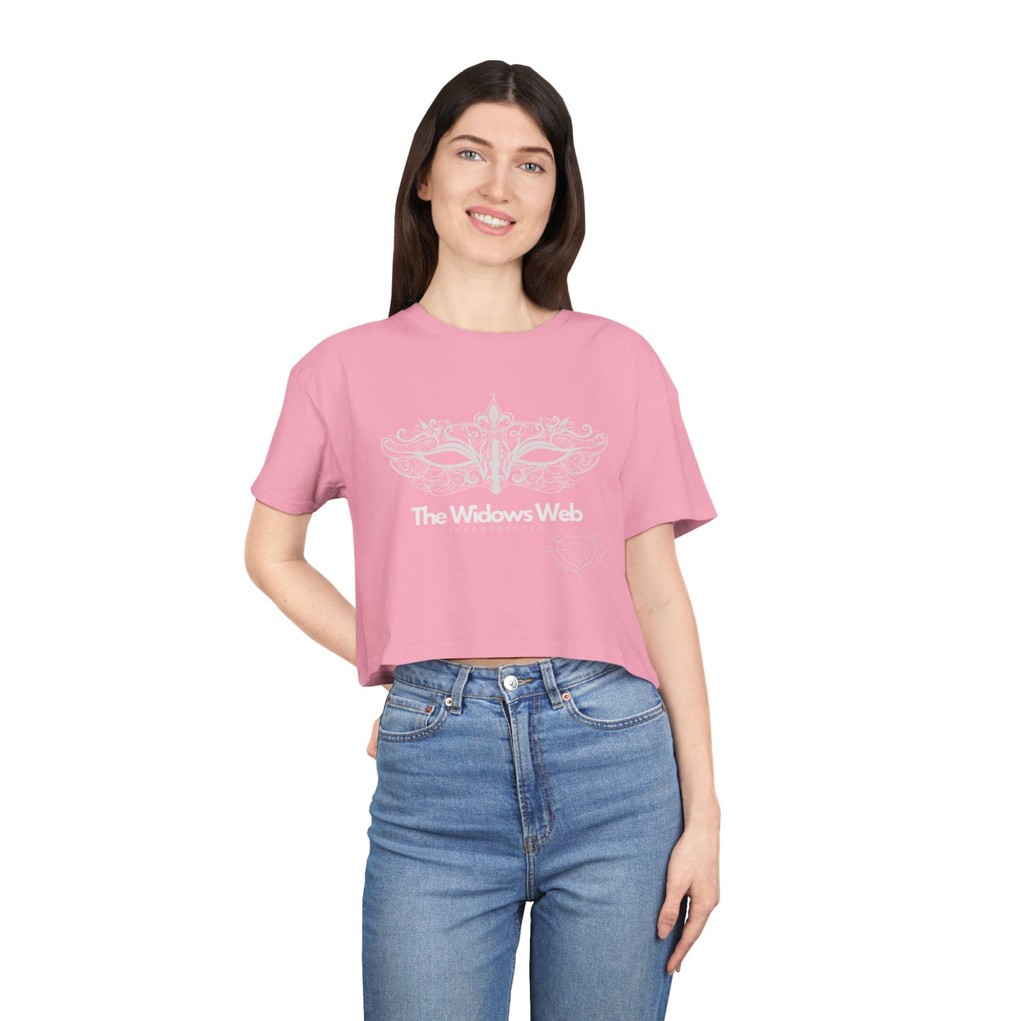 Widow’s Web Crop Top