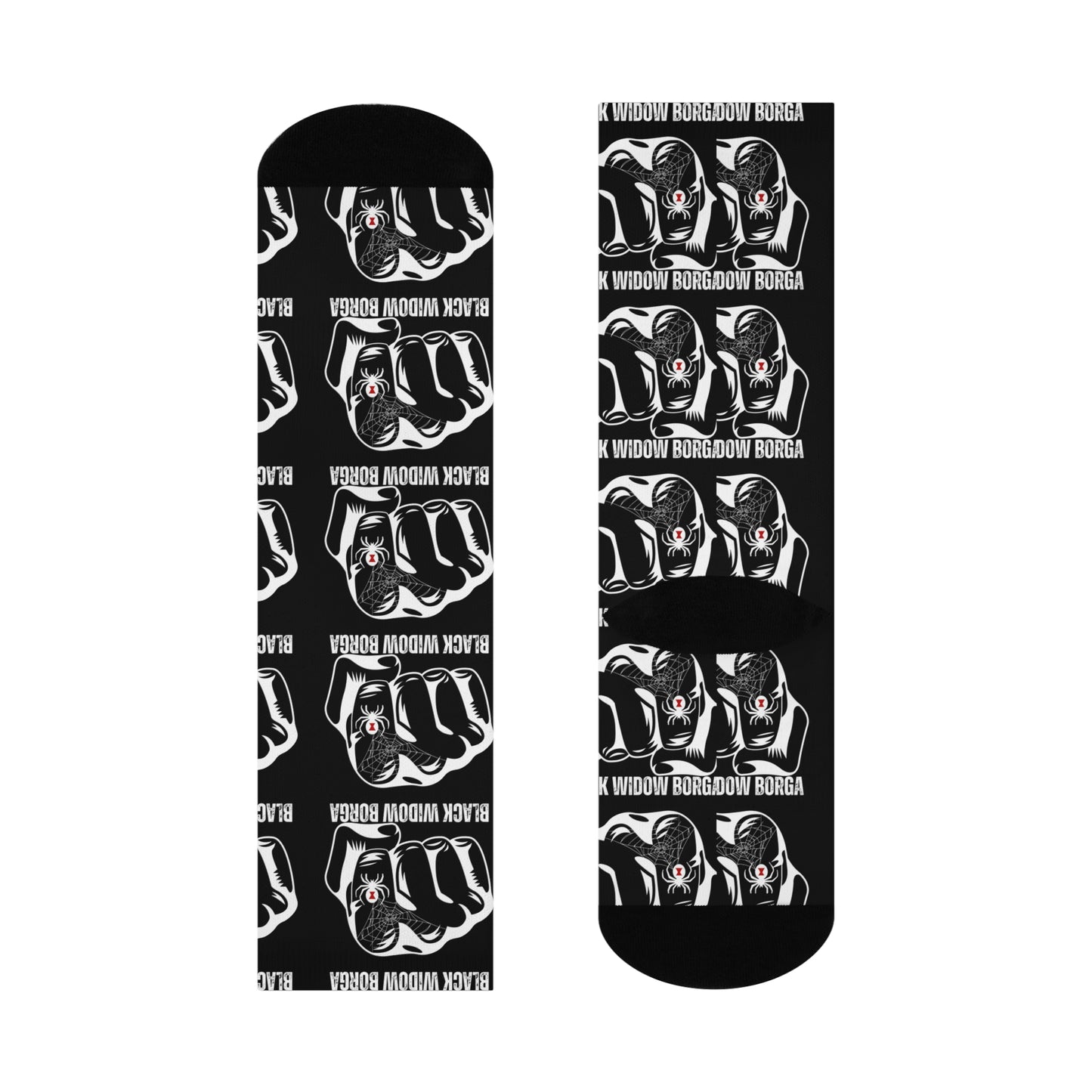 Black Widow Crew Socks