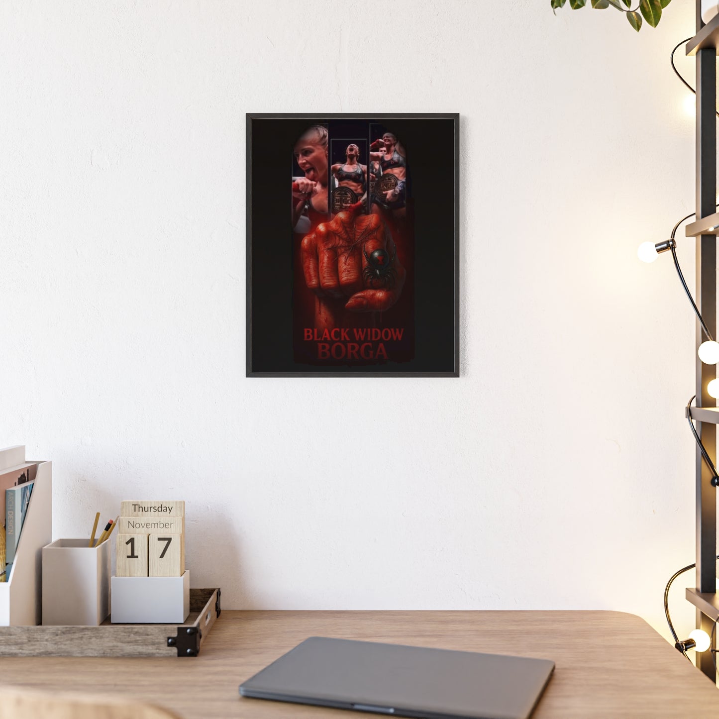 Black Widow Framed Poster