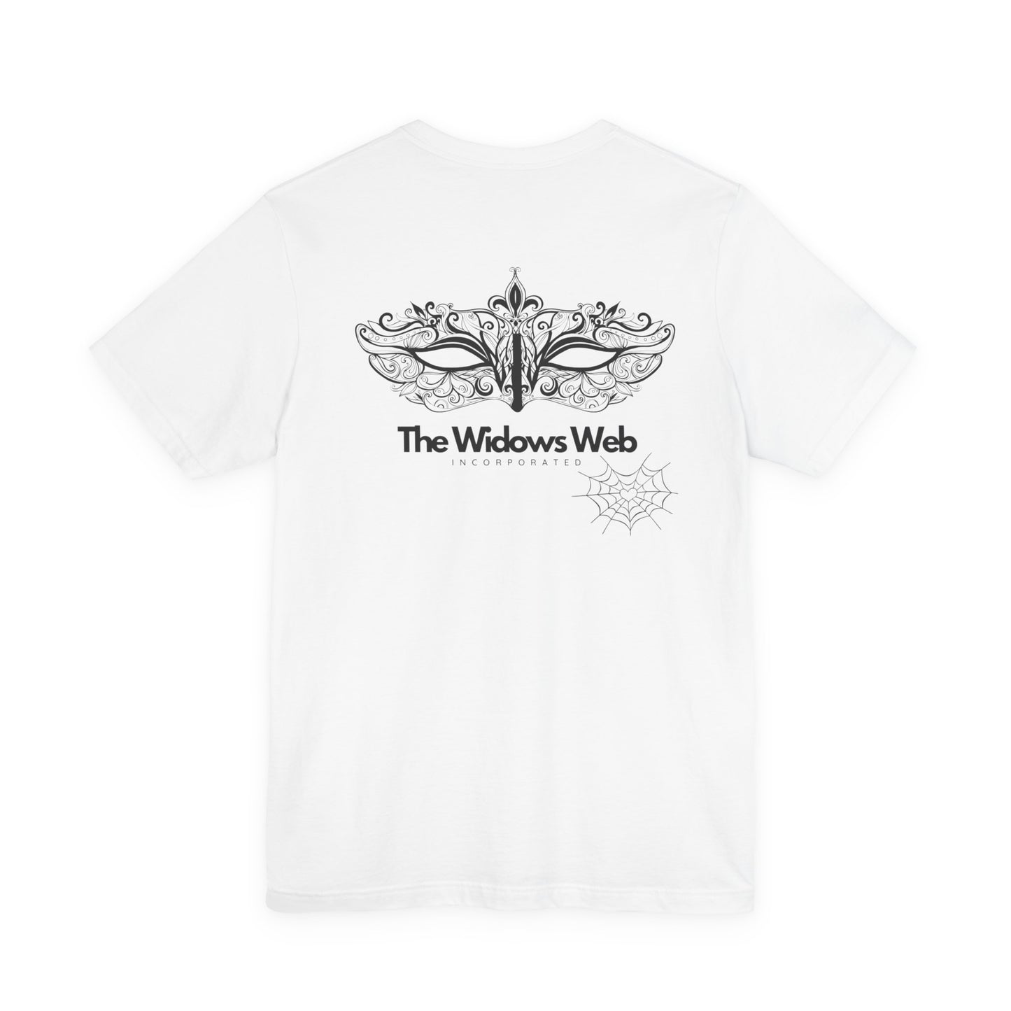 T-Shirt — The Widows Web Decorative Mask Design