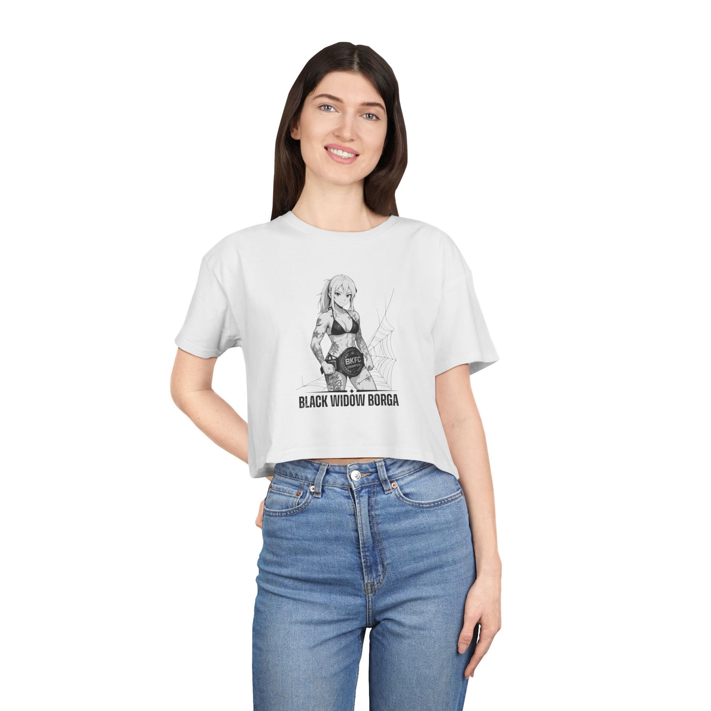 Anime Borga Crop Top