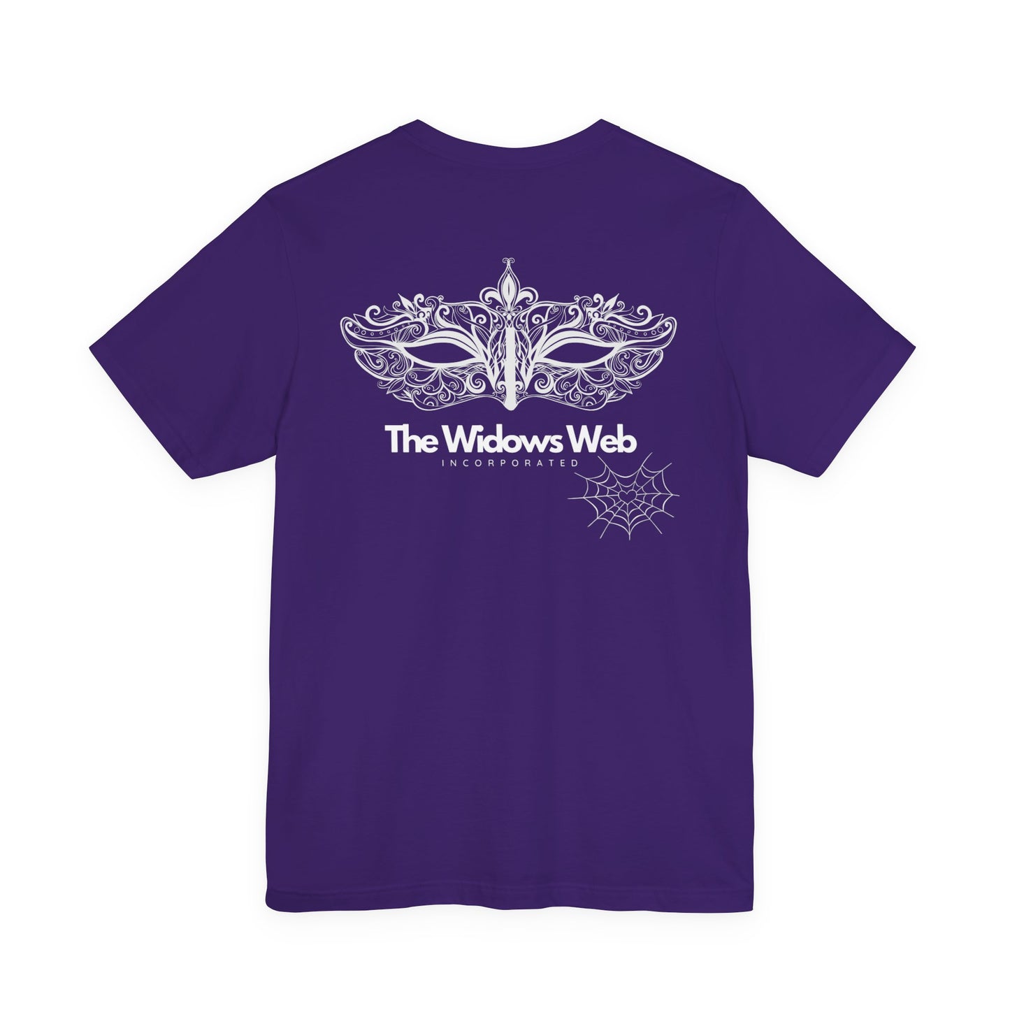 T-Shirt — The Widows Web Decorative Mask Design