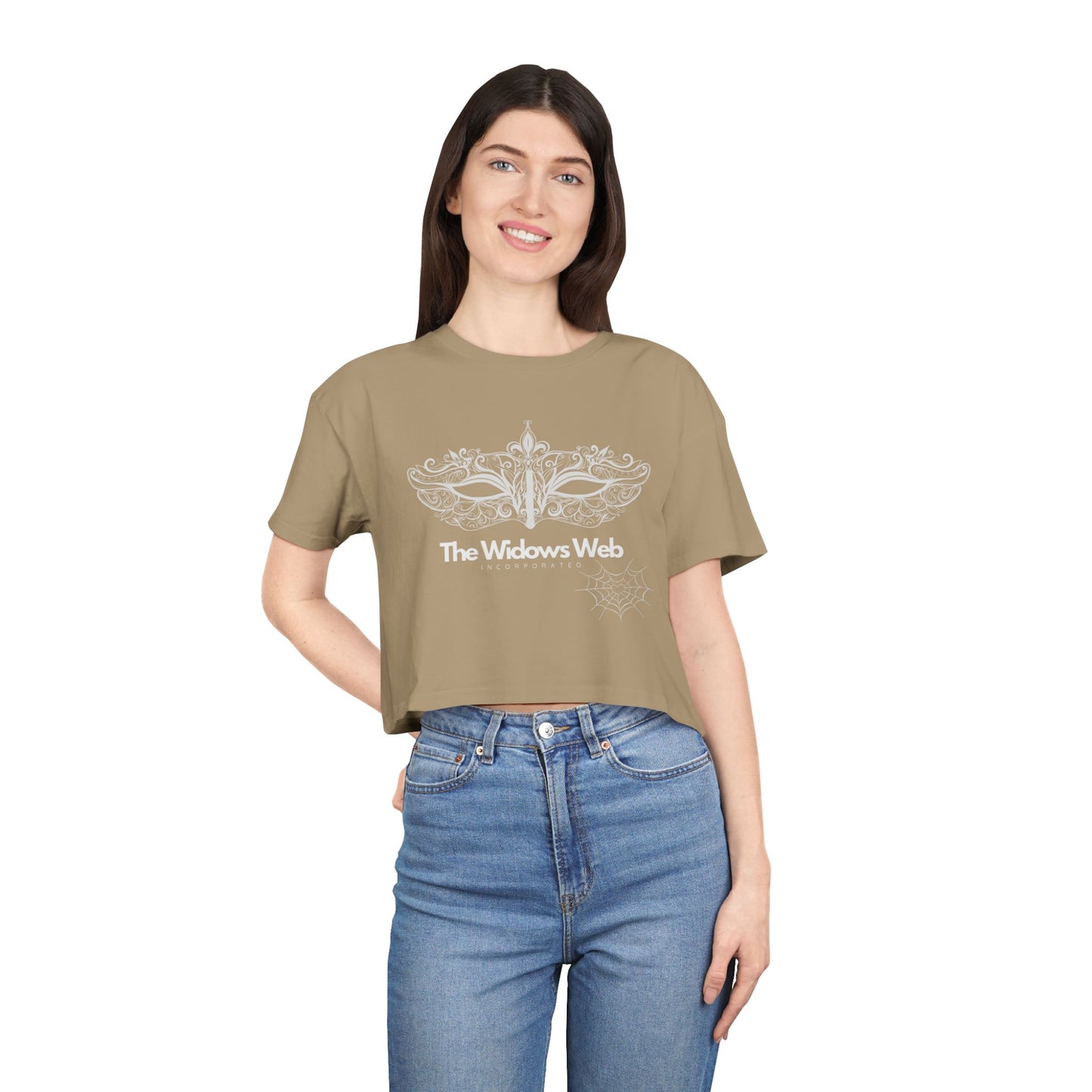 Widow’s Web Crop Top