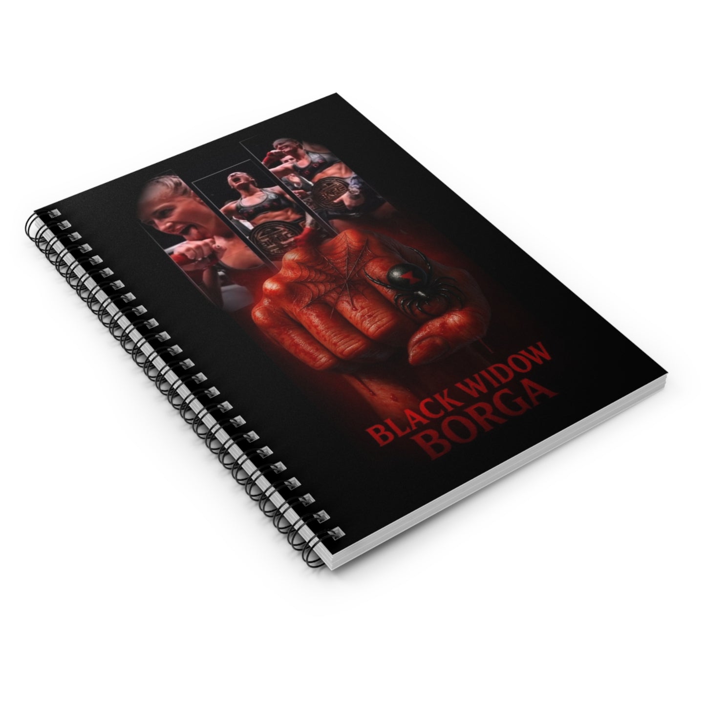 Spiral Notebook - Black Widow Borga