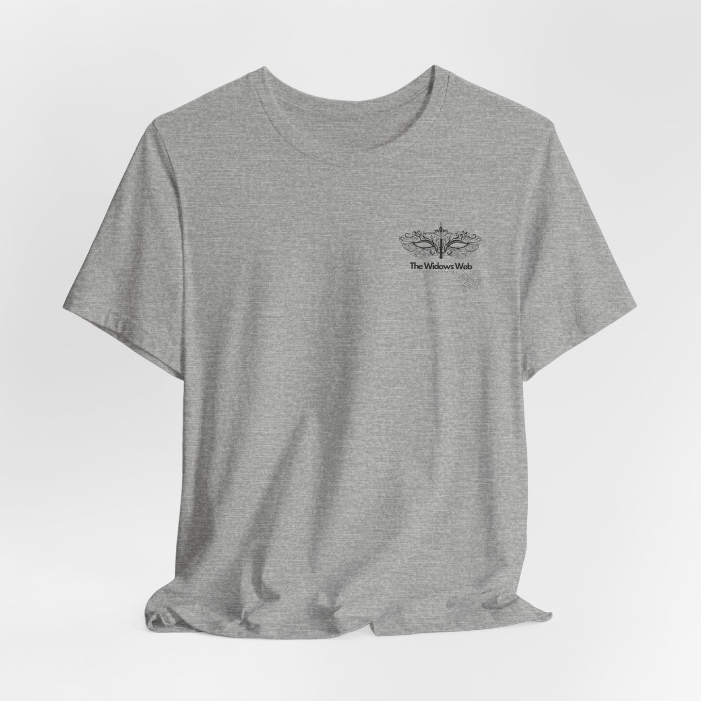 T-Shirt — The Widows Web Decorative Mask Design