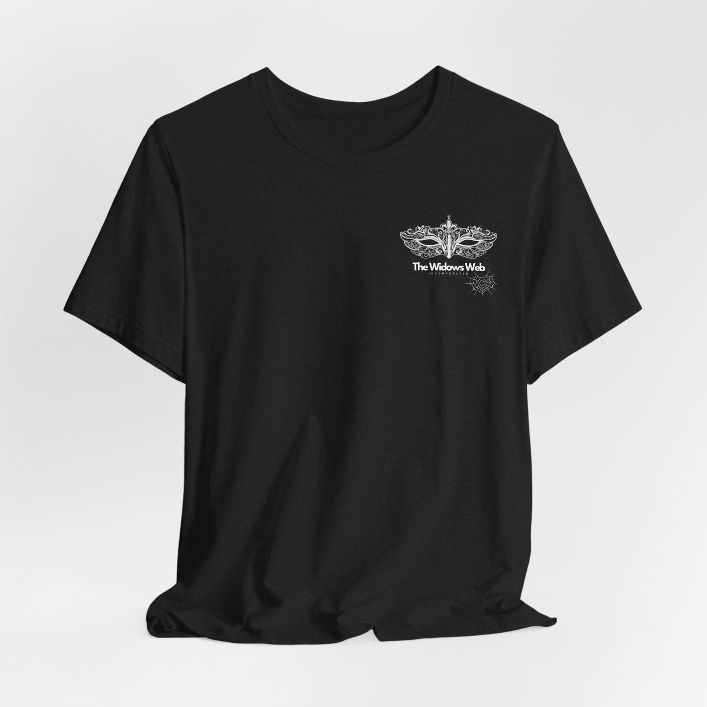 T-Shirt — The Widows Web Decorative Mask Design