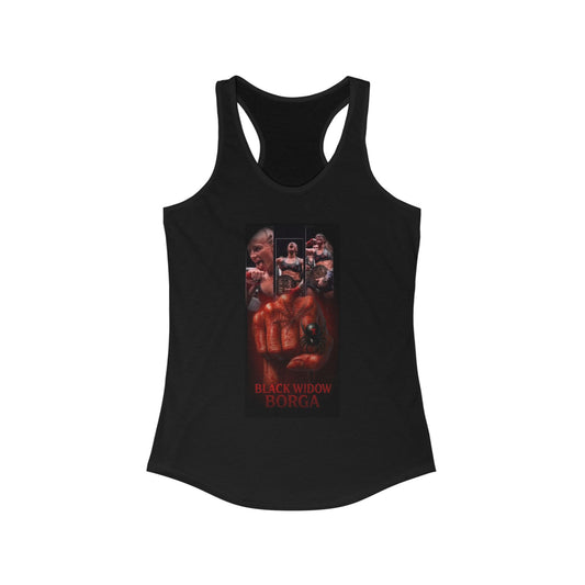 Black Widow Borga Racerback Tank Top
