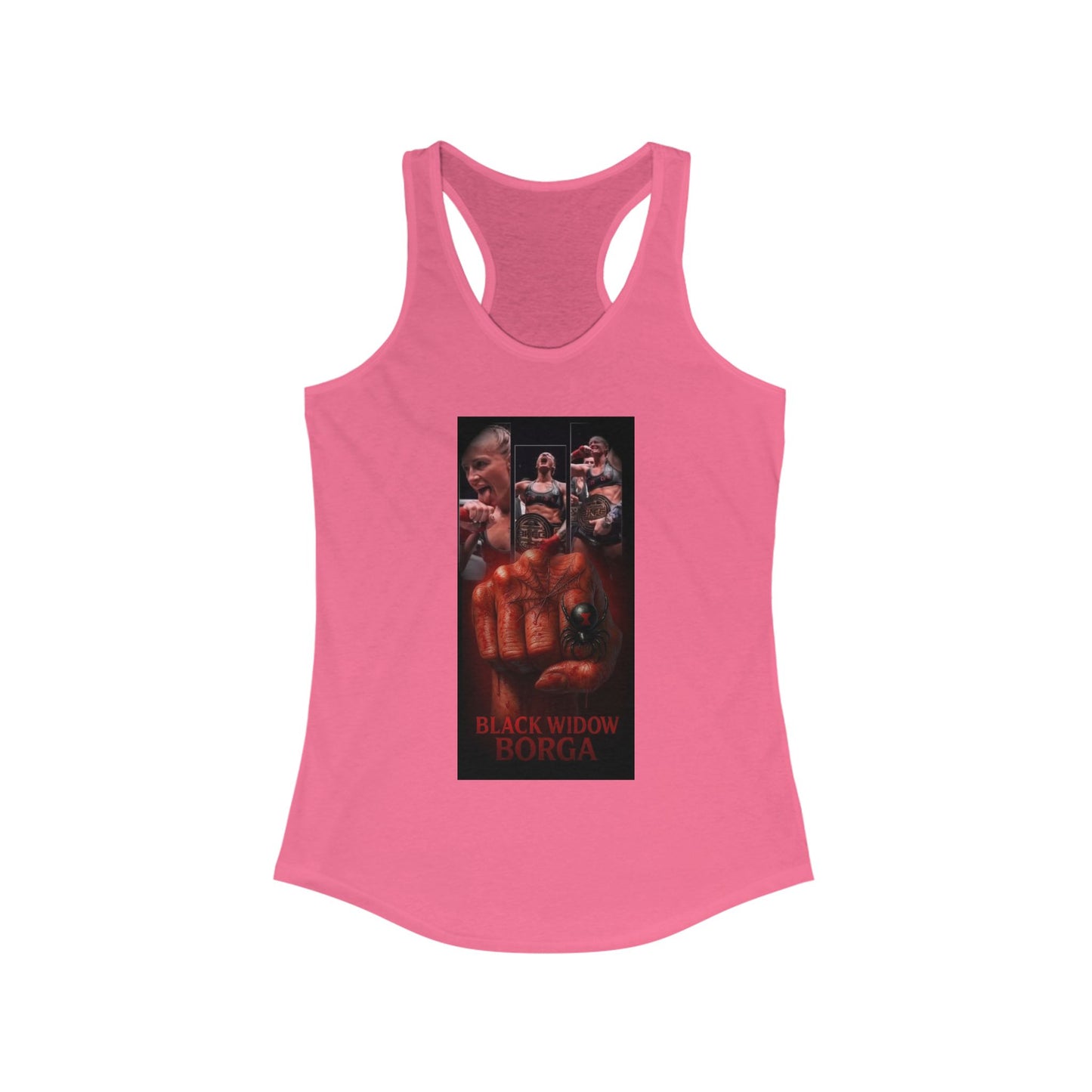 Black Widow Borga Racerback Tank Top