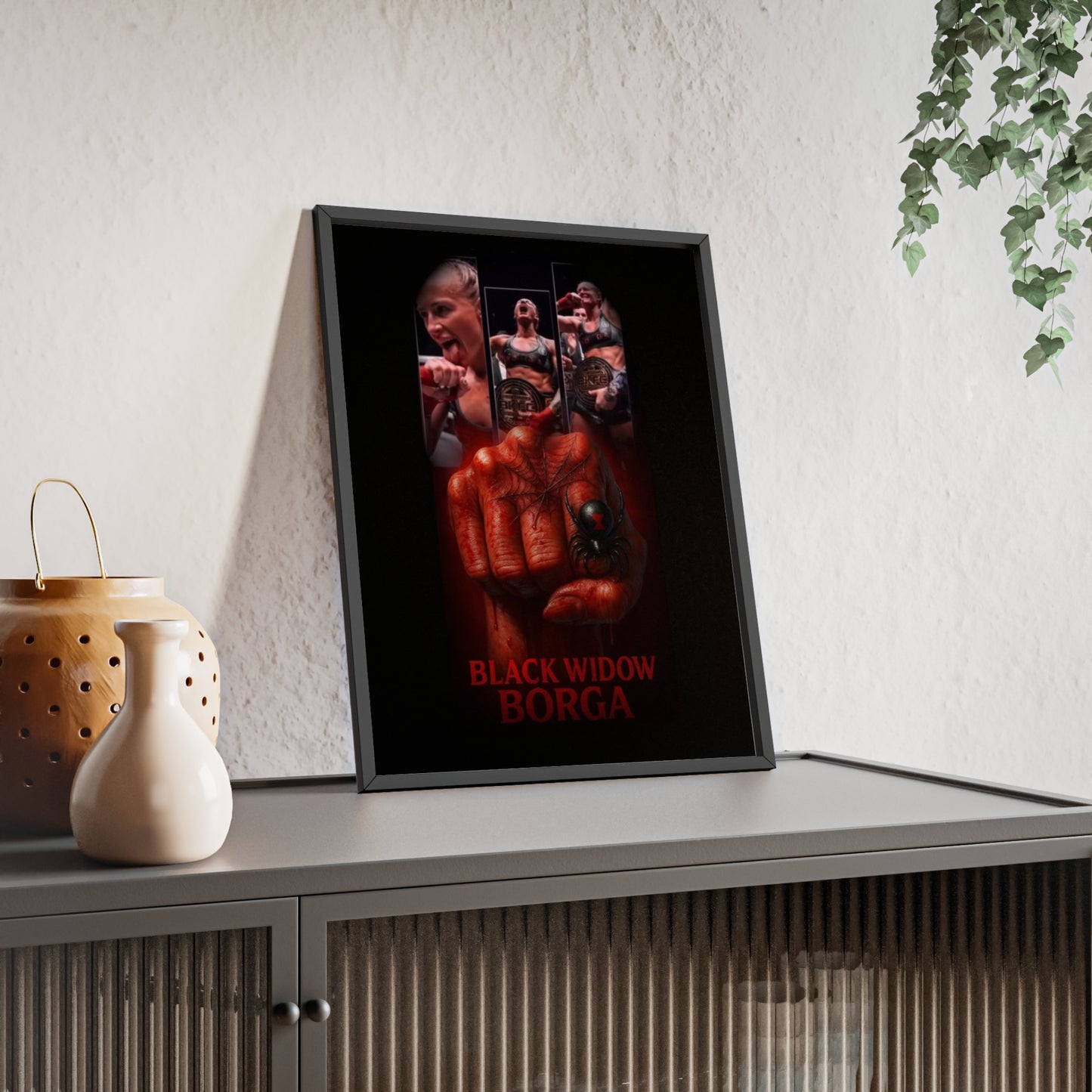 Black Widow Framed Poster