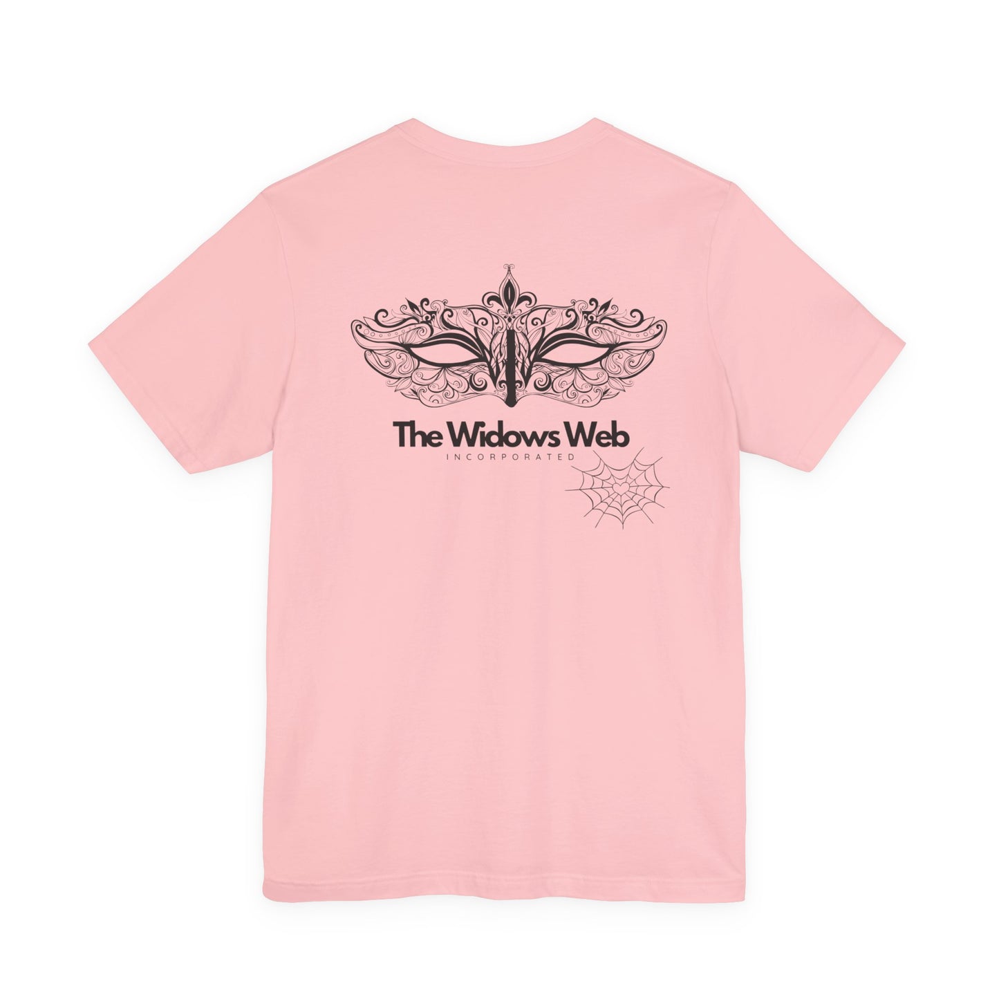 T-Shirt — The Widows Web Decorative Mask Design