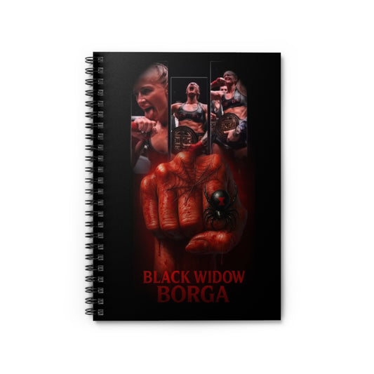 Spiral Notebook - Black Widow Borga