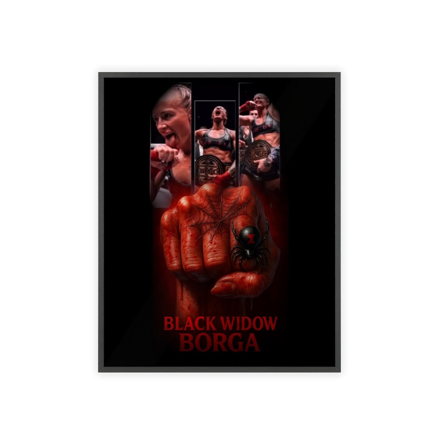 Black Widow Framed Poster