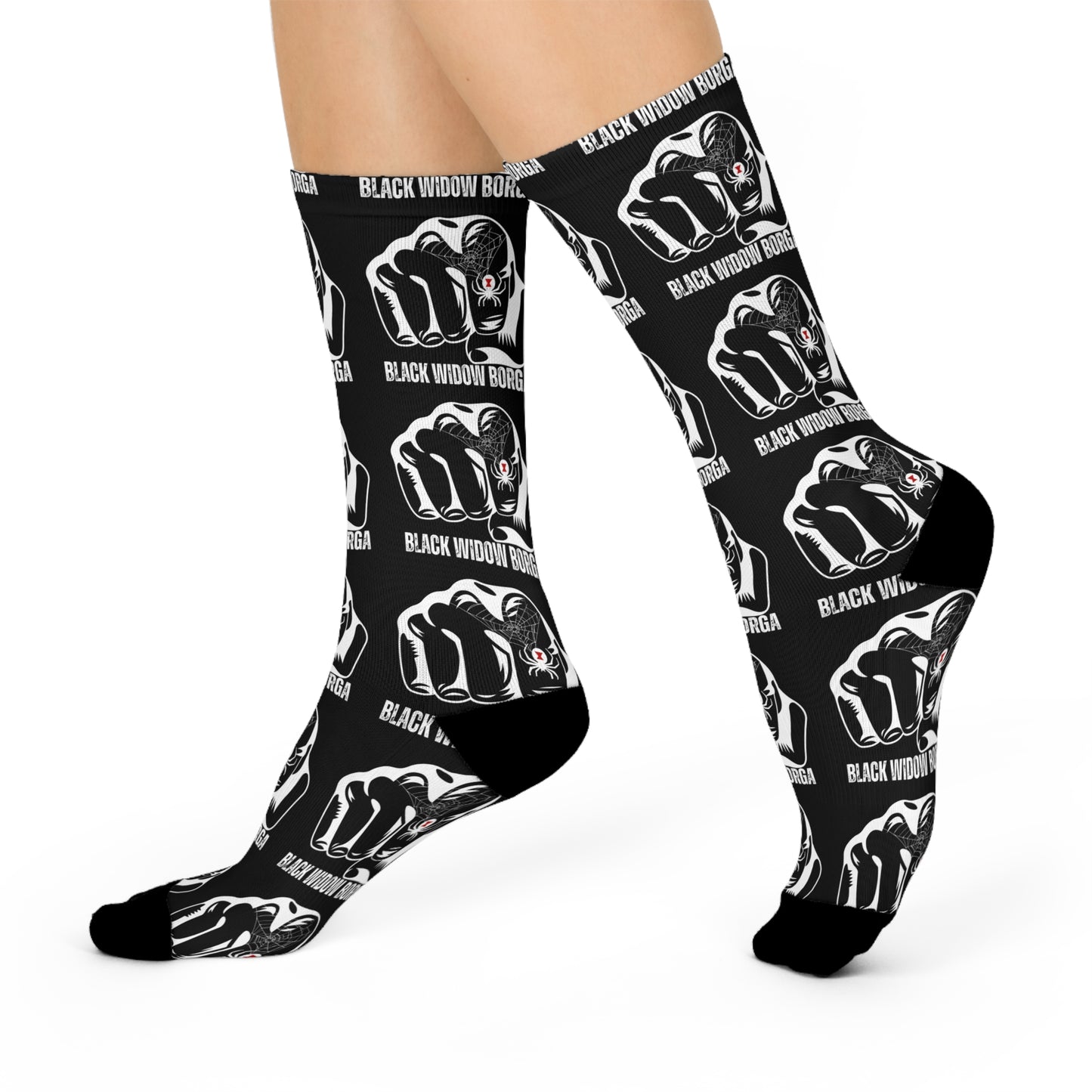 Black Widow Crew Socks