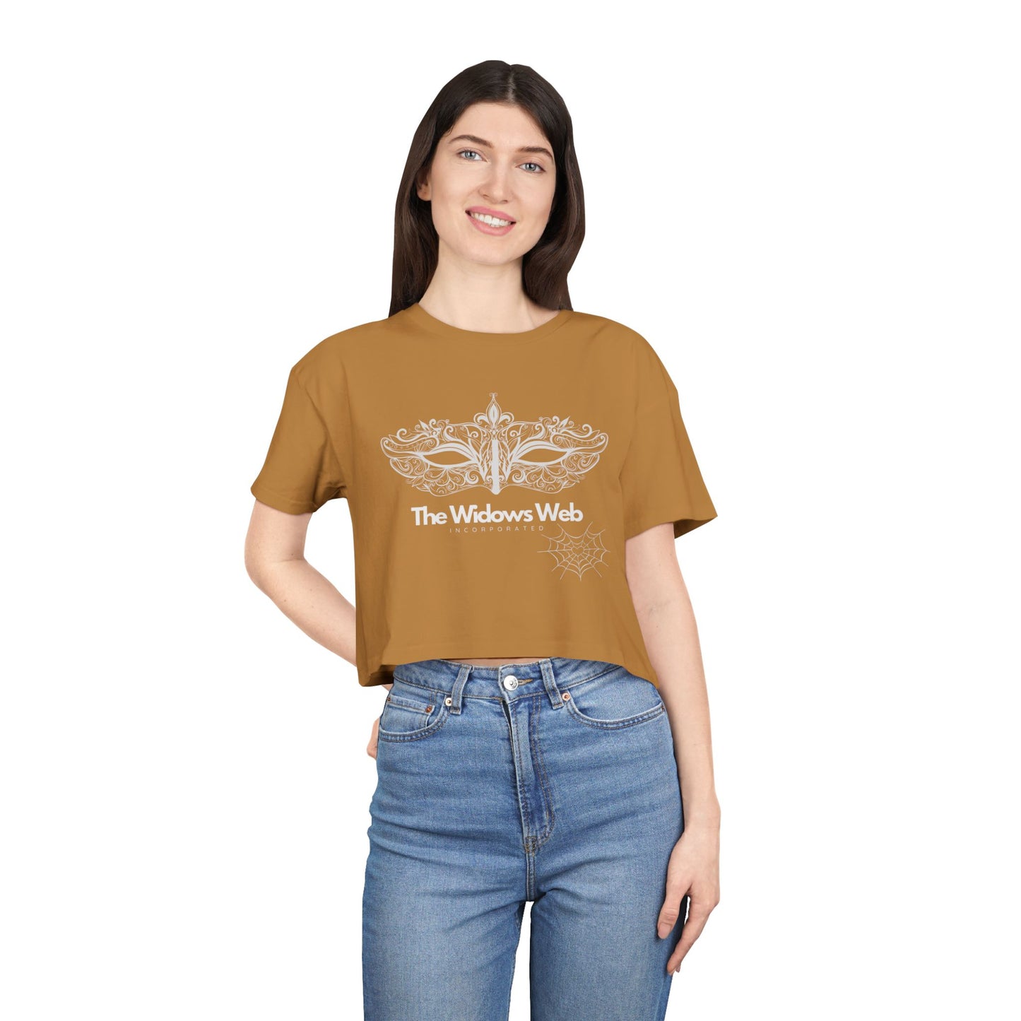 Widow’s Web Crop Top