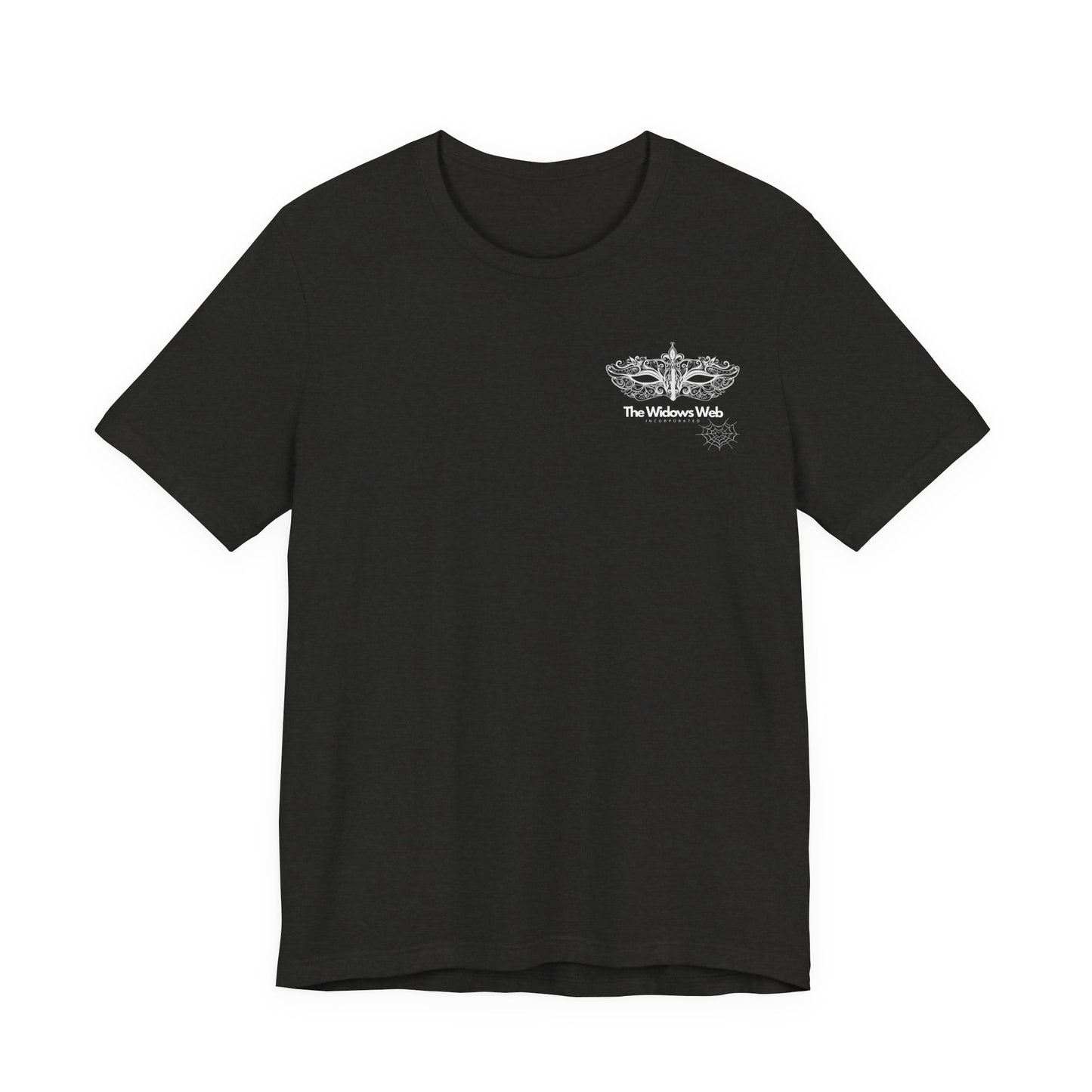 T-Shirt — The Widows Web Decorative Mask Design