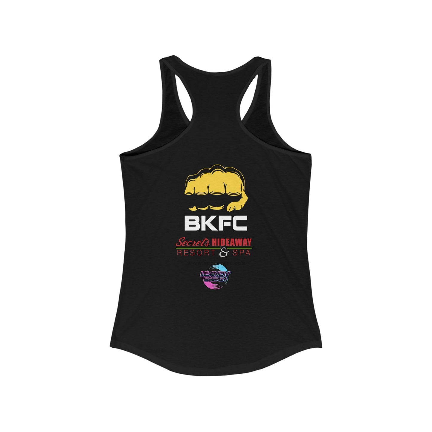 Black Widow Borga Racerback Tank Top