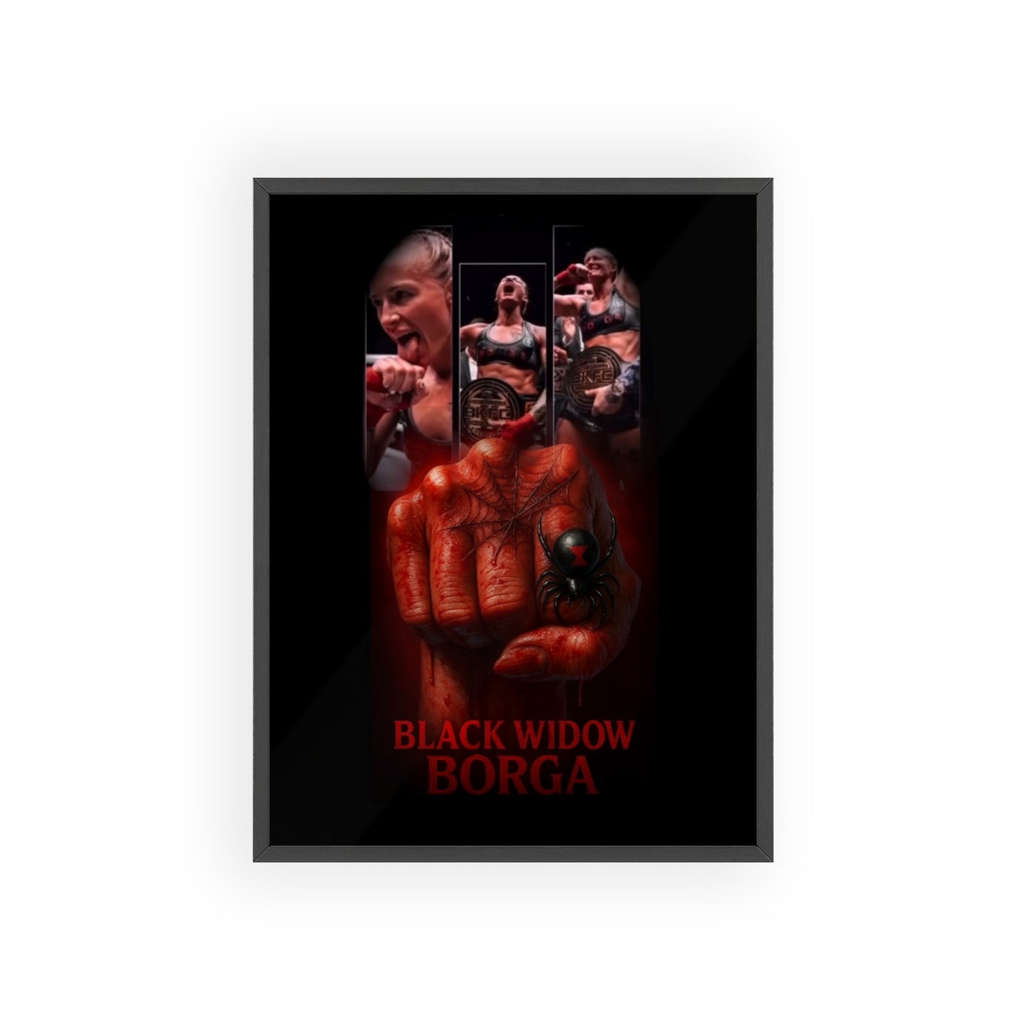 Black Widow Framed Poster