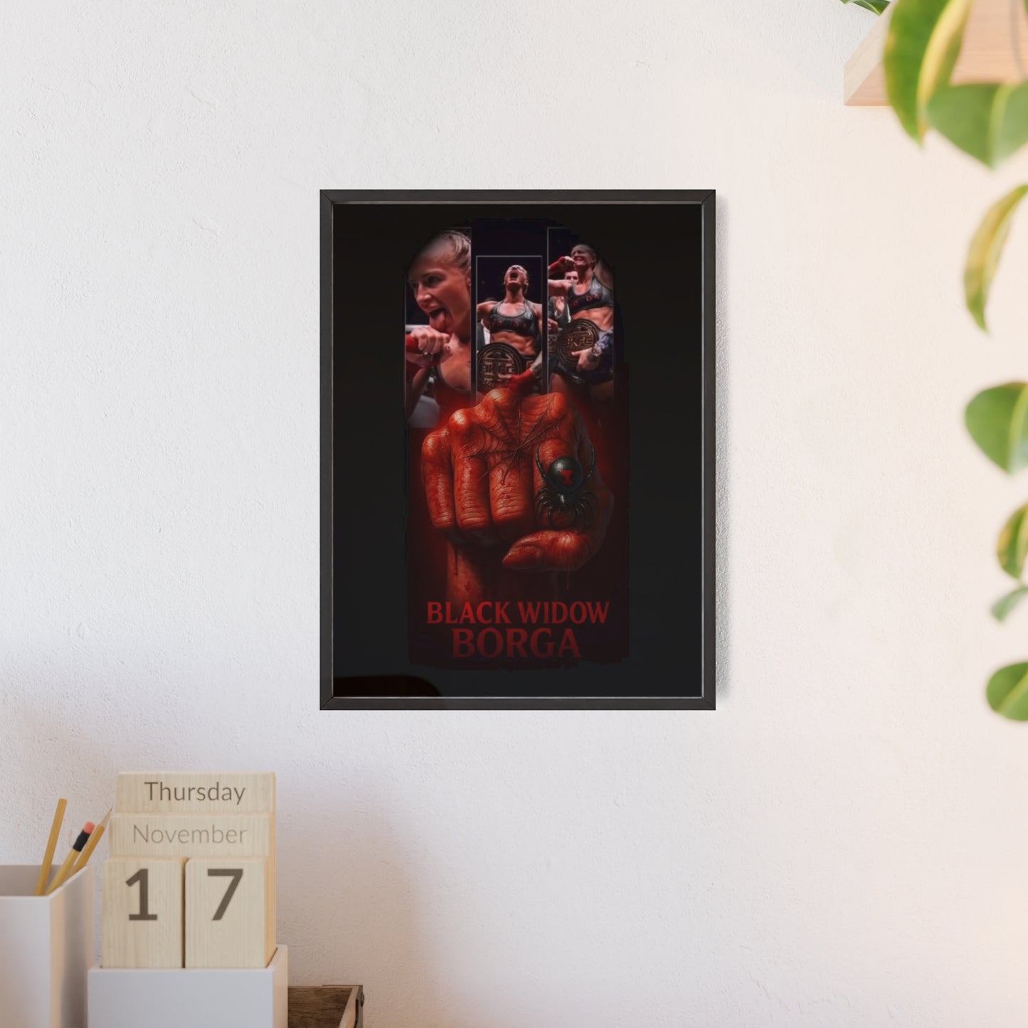 Black Widow Framed Poster