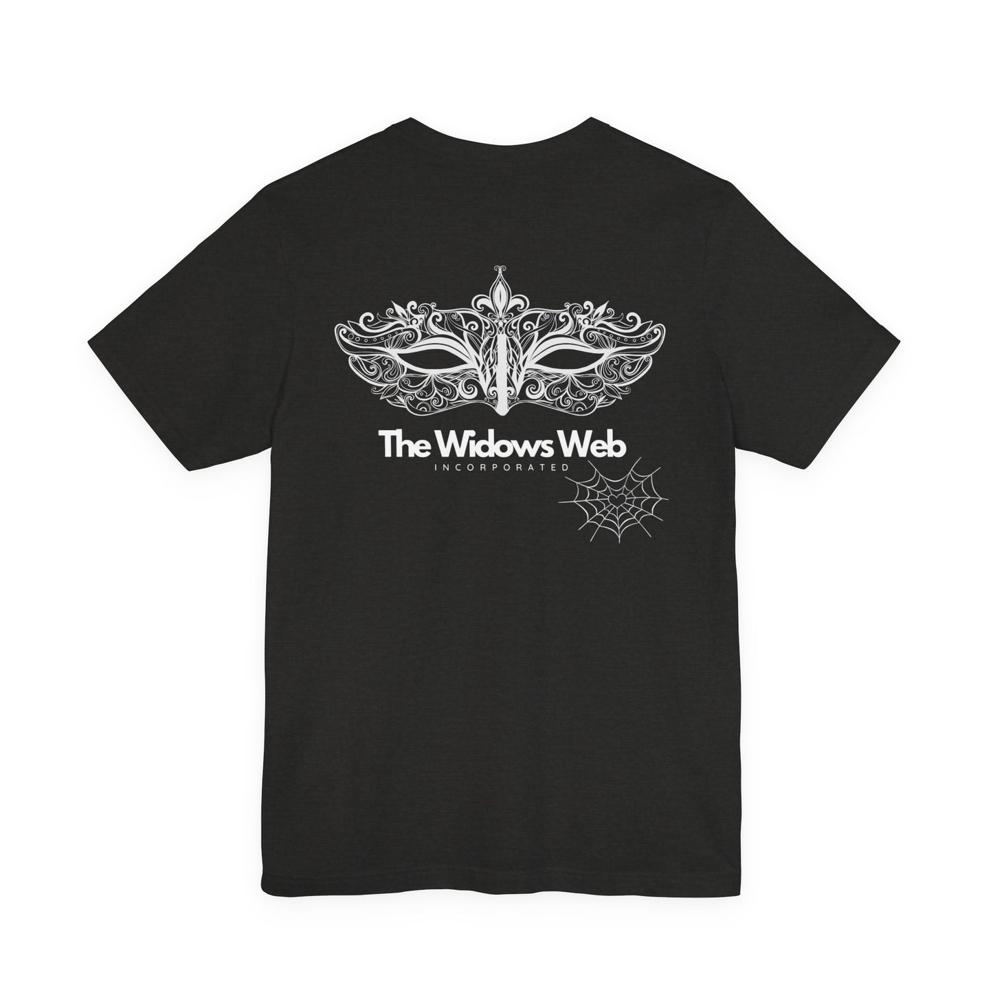 T-Shirt — The Widows Web Decorative Mask Design
