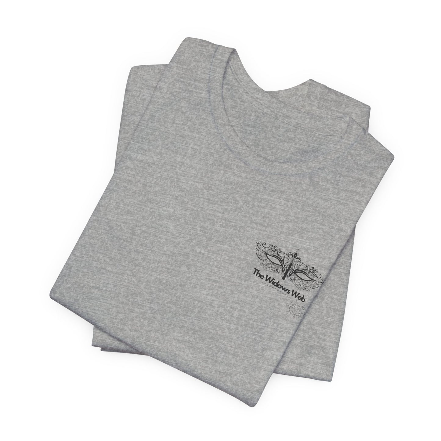 T-Shirt — The Widows Web Decorative Mask Design