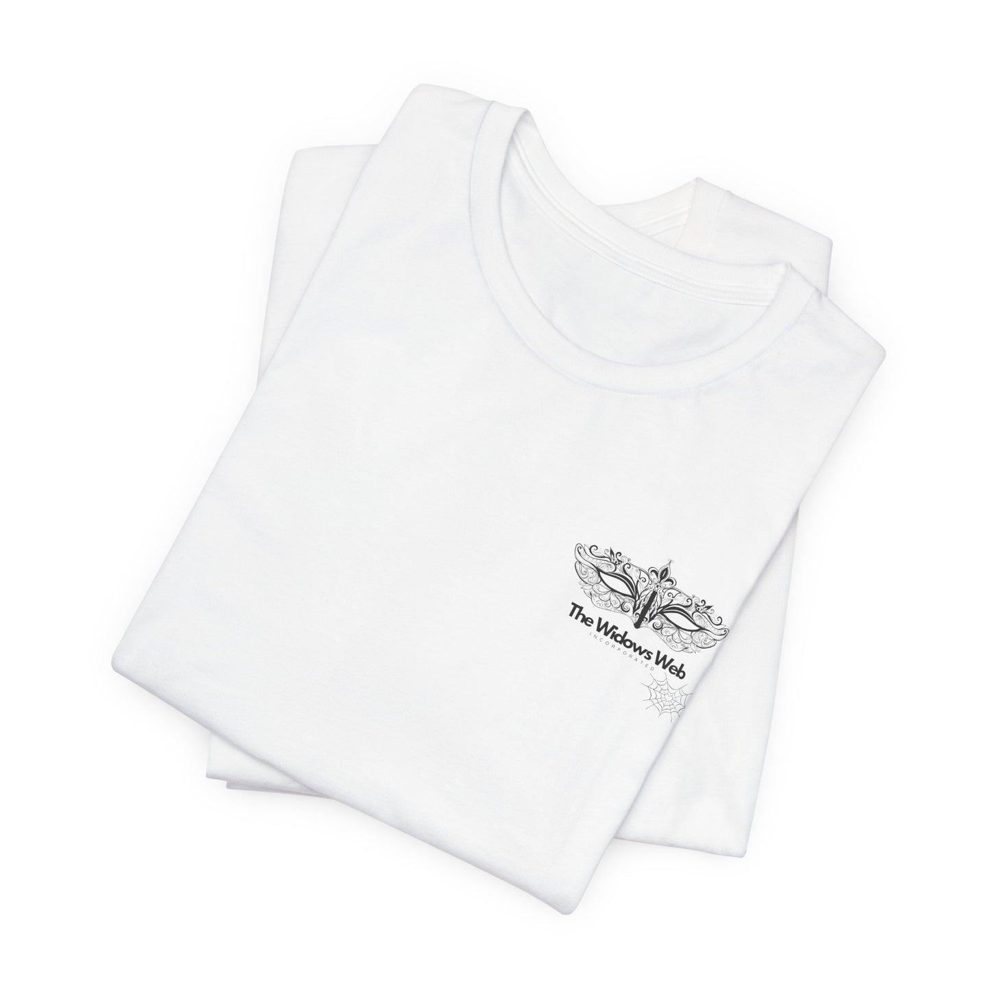 T-Shirt — The Widows Web Decorative Mask Design