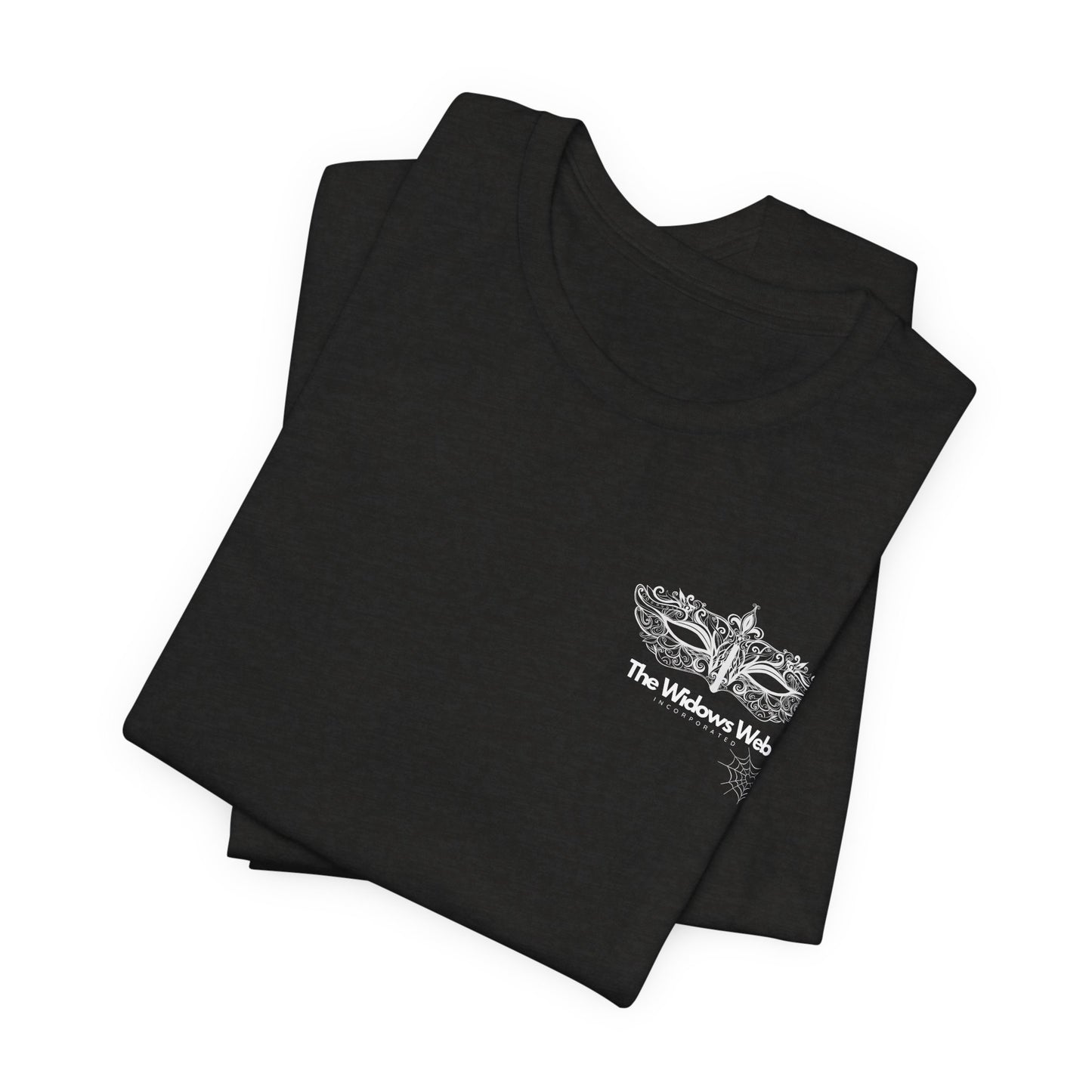 T-Shirt — The Widows Web Decorative Mask Design