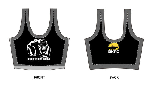 Black Widow MMA Sports Bra