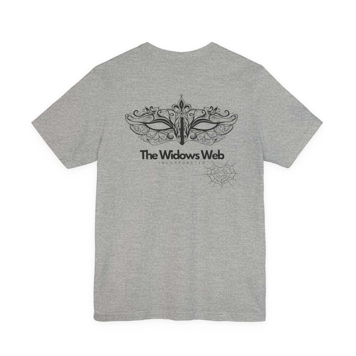 T-Shirt — The Widows Web Decorative Mask Design